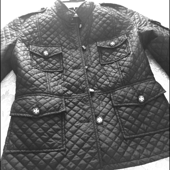 Coats | Tory Burch Quilted Jacket Size 